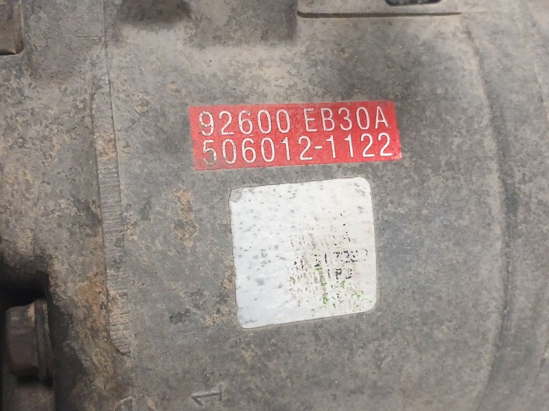 Recambio de compresor aire acondicionado para nissan pathfinder iii (r51) 2.5 dci 4wd referencia OEM IAM   