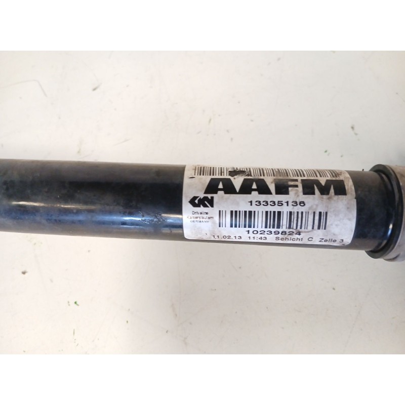 Recambio de transmision delantera derecha para opel astra j (p10) 1.7 cdti (68) referencia OEM IAM 13335136 10239824 