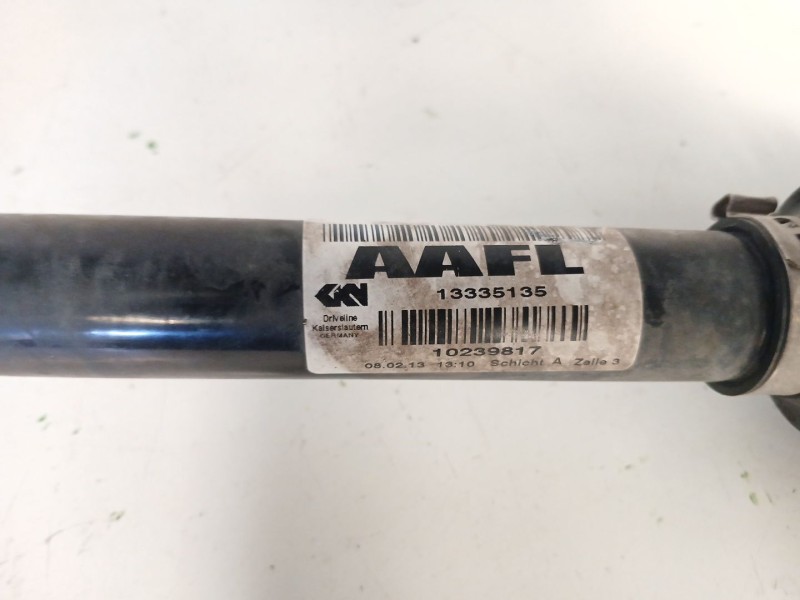 Recambio de transmision delantera izquierda para opel astra j (p10) 1.7 cdti (68) referencia OEM IAM 1335135 10239817 