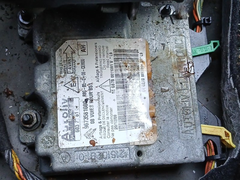 Recambio de centralita airbag para citroën c4 i (lc_) 1.6 hdi referencia OEM IAM 9673581080  