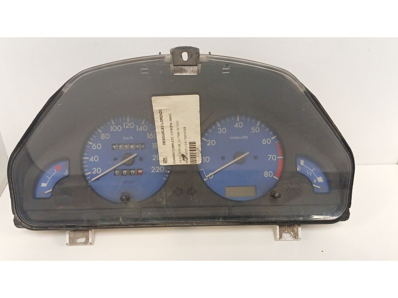 Recambio de cuadro instrumentos para citroën saxo 1.6 referencia OEM IAM 9633302380 12480 