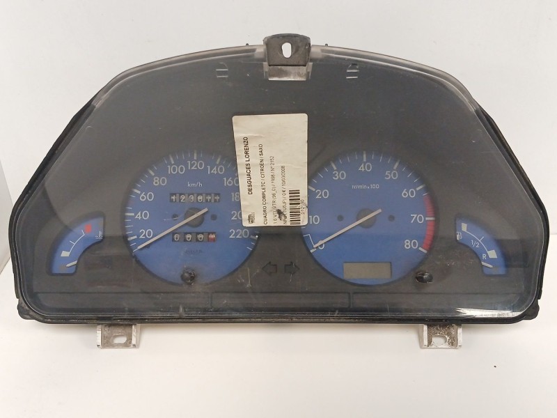 Recambio de cuadro instrumentos para citroën saxo 1.6 referencia OEM IAM 9633302380 12480 