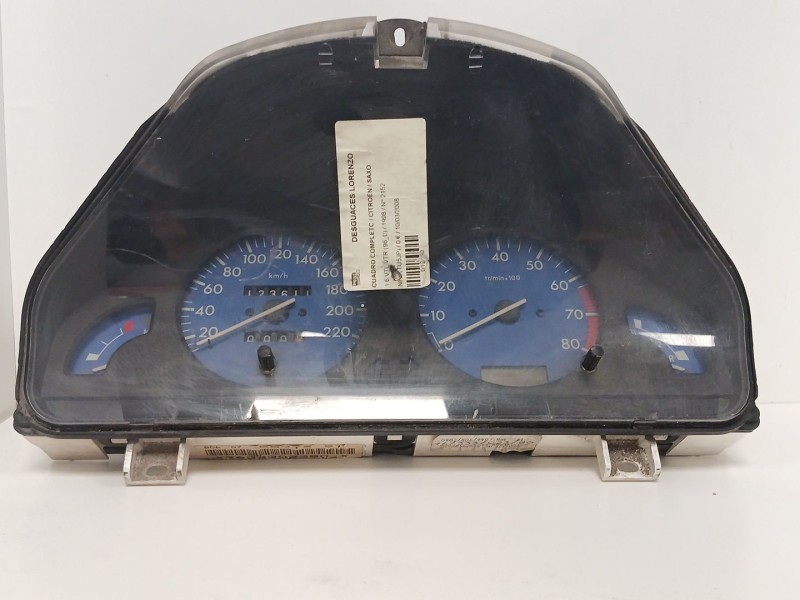 Recambio de cuadro instrumentos para citroën saxo 1.6 referencia OEM IAM 9633302380 12480 