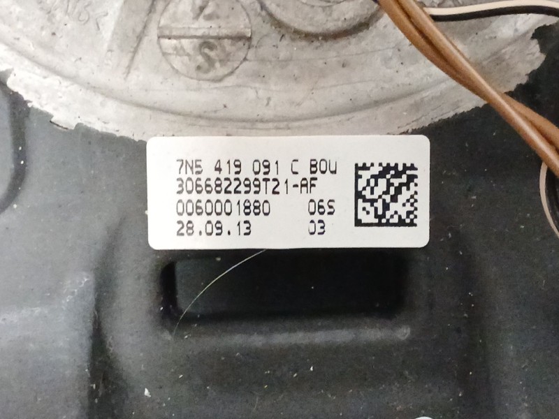 Recambio de volante para seat alhambra (710, 711) 2.0 tdi referencia OEM IAM 7N5419091C 1P0959537H 1P0959538D