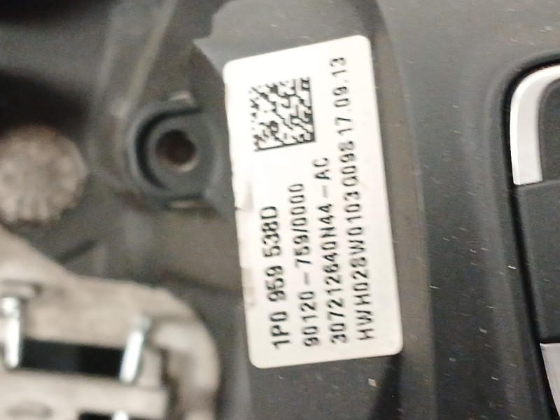 Recambio de volante para seat alhambra (710, 711) 2.0 tdi referencia OEM IAM 7N5419091C 1P0959537H 1P0959538D