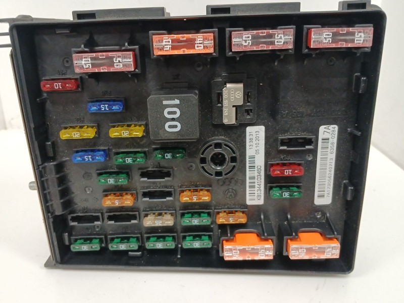 Recambio de caja reles / fusibles para seat alhambra (710, 711) 2.0 tdi referencia OEM IAM 3C0937125A  