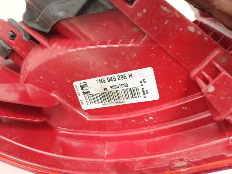 Recambio de piloto trasero derecho para seat alhambra (710, 711) 2.0 tdi referencia OEM IAM 7N5945096H  