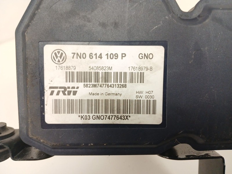 Recambio de abs para seat alhambra (710, 711) 2.0 tdi referencia OEM IAM 7N0614109P  