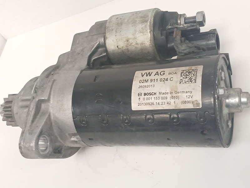 Recambio de motor arranque para seat alhambra (710, 711) 2.0 tdi referencia OEM IAM 02M911024C 0001153009 
