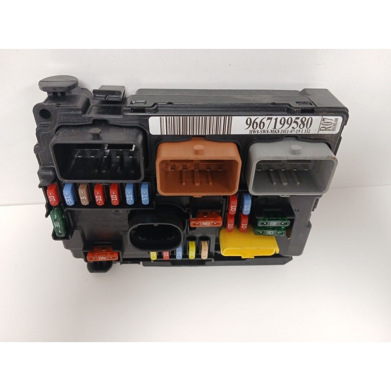 Recambio de caja reles / fusibles para peugeot 207/207+ (wa_, wc_) 1.4 16v referencia OEM IAM R05 9667199580 