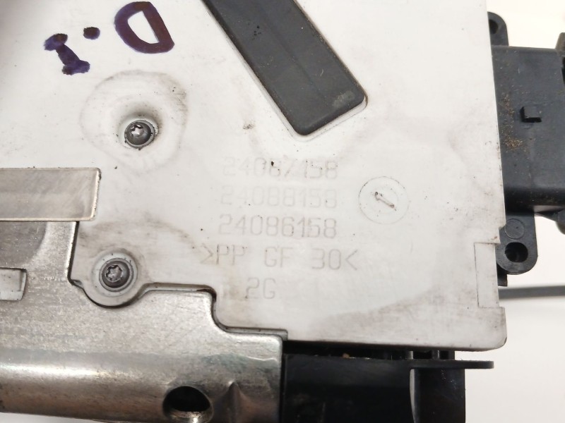 Recambio de cerradura puerta delantera izquierda para peugeot 207/207+ (wa_, wc_) 1.4 16v referencia OEM IAM 24087158 24088158 2