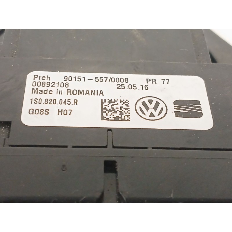Recambio de mando calefaccion / aire acondicionado para volkswagen up! (121, 122, bl1, bl2, bl3, 123) 1.0 referencia OEM IAM 008