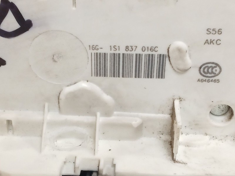 Recambio de cerradura puerta delantera derecha para volkswagen up! (121, 122, bl1, bl2, bl3, 123) 1.0 referencia OEM IAM 1S18370