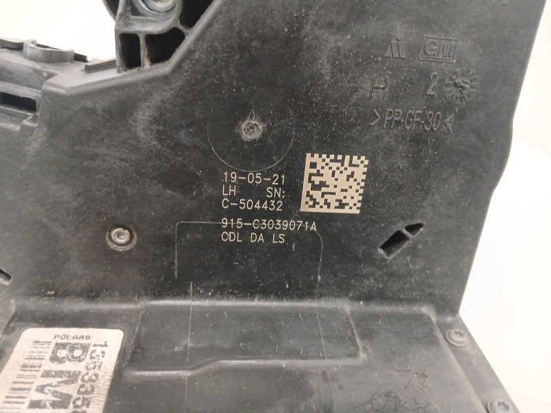 Recambio de cerradura puerta delantera izquierda para opel astra k (b16) 1.2 turbo (68) referencia OEM IAM   