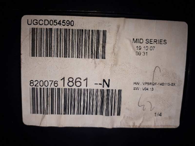 Recambio de cuadro instrumentos para renault clio iii emotion referencia OEM IAM 8200761861N UGCD054590 