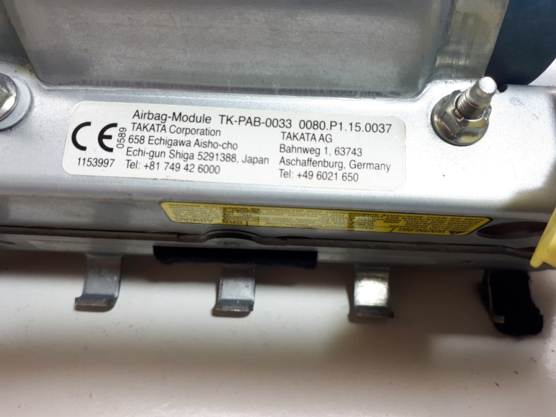 Recambio de airbag delantero derecho para toyota auris luna+ referencia OEM IAM 0080P1150037 TKPAB0033 001279010KJ6