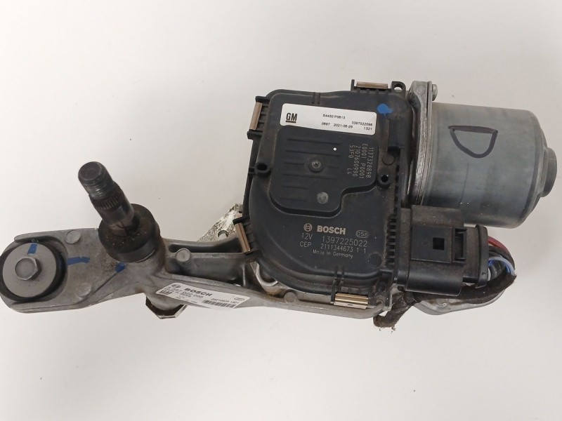 Recambio de motor limpia delantero para opel astra k (b16) 1.2 turbo (68) referencia OEM IAM 1397225022 3397022098 3397022098