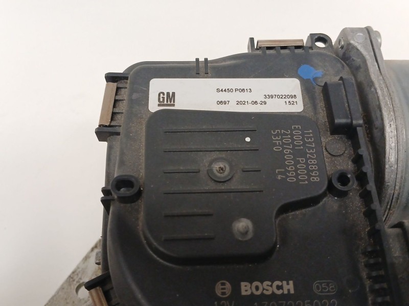 Recambio de motor limpia delantero para opel astra k (b16) 1.2 turbo (68) referencia OEM IAM 1397225022 3397022098 3397022098