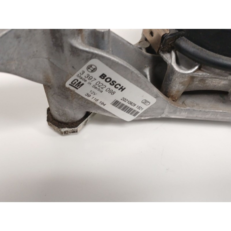 Recambio de motor limpia delantero para opel astra k (b16) 1.2 turbo (68) referencia OEM IAM 1397225022 3397022098 3397022098