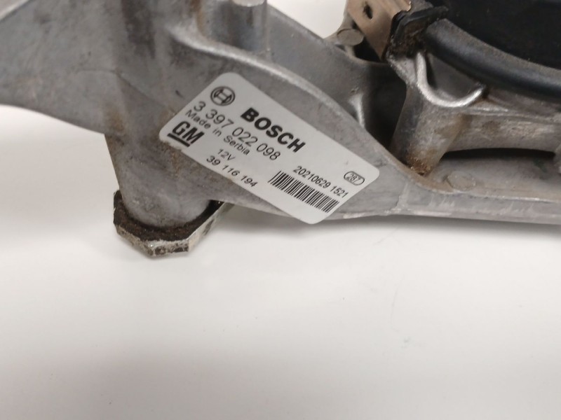 Recambio de motor limpia delantero para opel astra k (b16) 1.2 turbo (68) referencia OEM IAM 1397225022 3397022098 3397022098