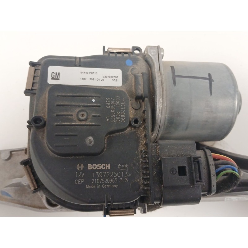Recambio de motor limpia delantero para opel astra k (b16) 1.2 turbo (68) referencia OEM IAM   