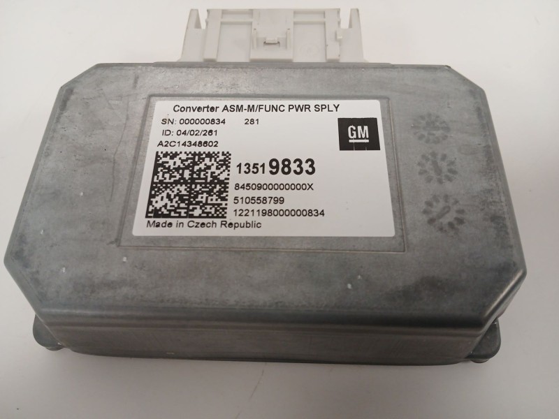 Recambio de modulo electronico para opel astra k (b16) 1.2 turbo (68) referencia OEM IAM 13519833  
