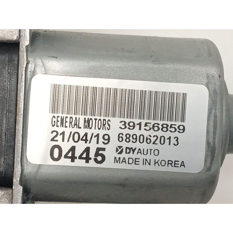 Recambio de motor limpia trasero para opel astra k (b16) 1.2 turbo (68) referencia OEM IAM 39156859 689062013 