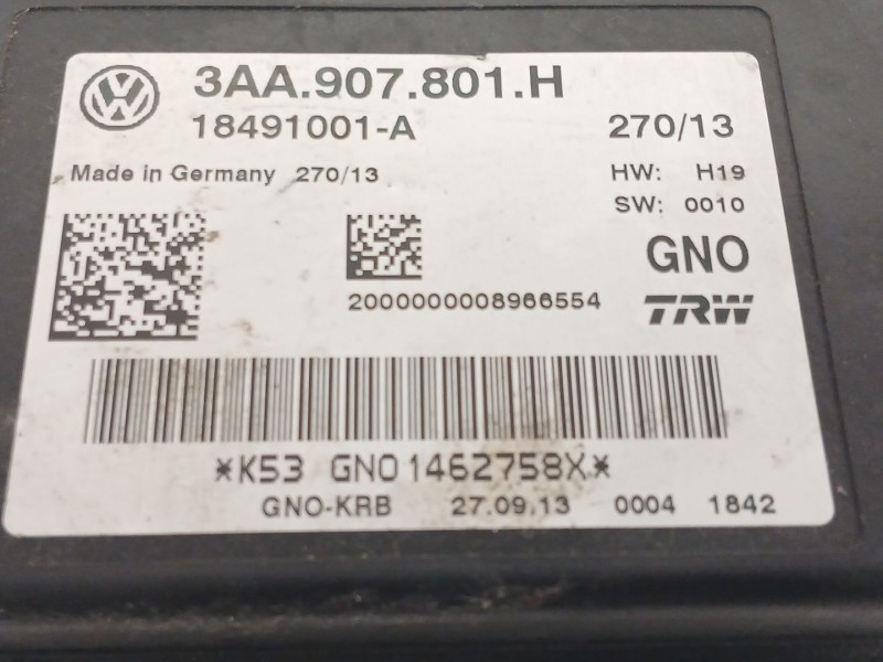 Recambio de modulo electronico para seat alhambra (710, 711) 2.0 tdi referencia OEM IAM 3AA907801H 184910001A 