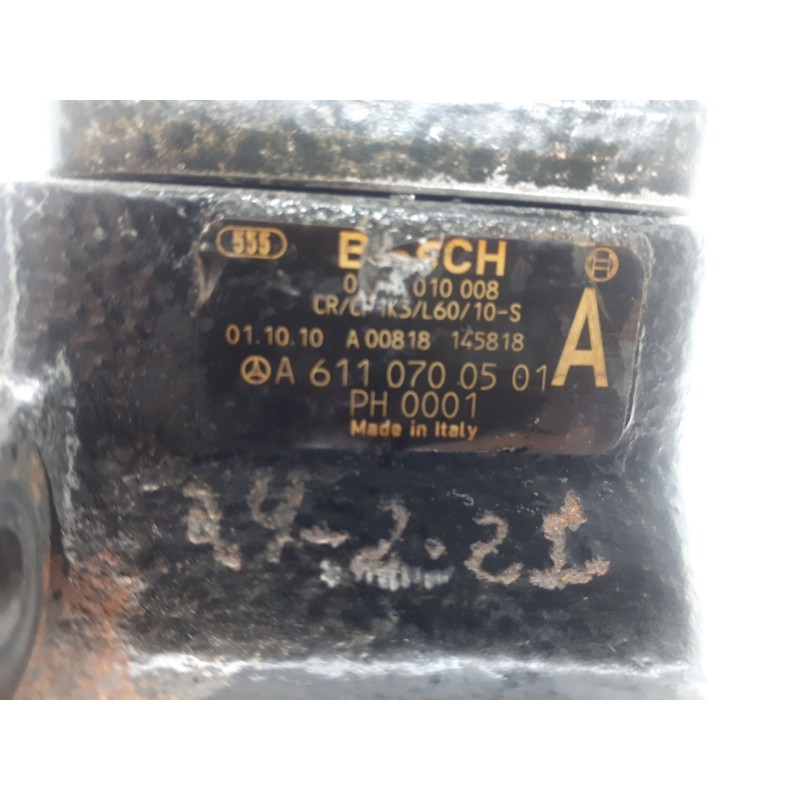 Recambio de bomba inyeccion para mercedes-benz clase c (w203) sportcoupe c 220 cdi (203.706) referencia OEM IAM A6110700501  