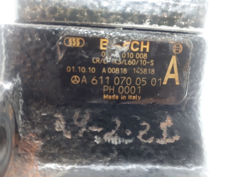 Recambio de bomba inyeccion para mercedes-benz clase c (w203) sportcoupe c 220 cdi (203.706) referencia OEM IAM A6110700501  