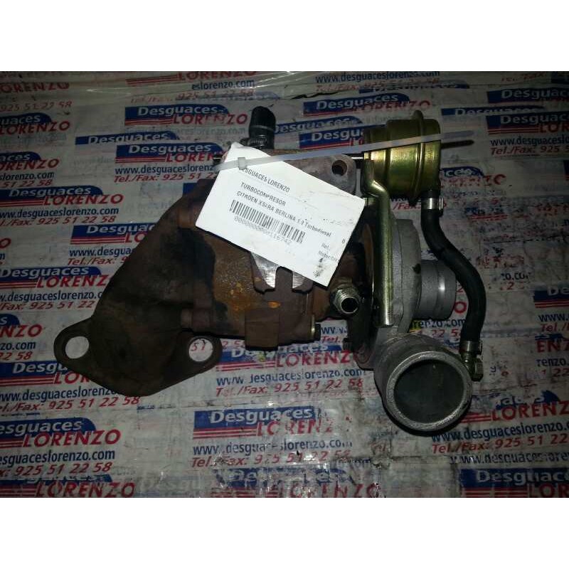 Recambio de turbocompresor para citroën xsara berlina 1.9 turbodiesel referencia OEM IAM  028AL5519 