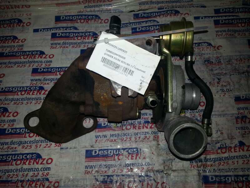 Recambio de turbocompresor para citroën xsara berlina 1.9 turbodiesel referencia OEM IAM  028AL5519 
