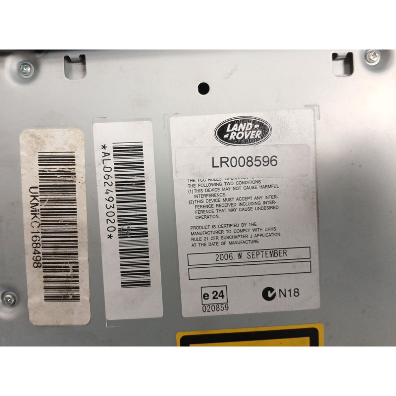 Recambio de sistema audio / radio cd para land rover range rover sport i (l320) 2.7 d 4x4 referencia OEM IAM   