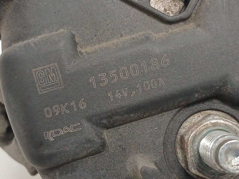Recambio de alternador para opel astra j (p10) 1.7 cdti (68) referencia OEM IAM 13500186  