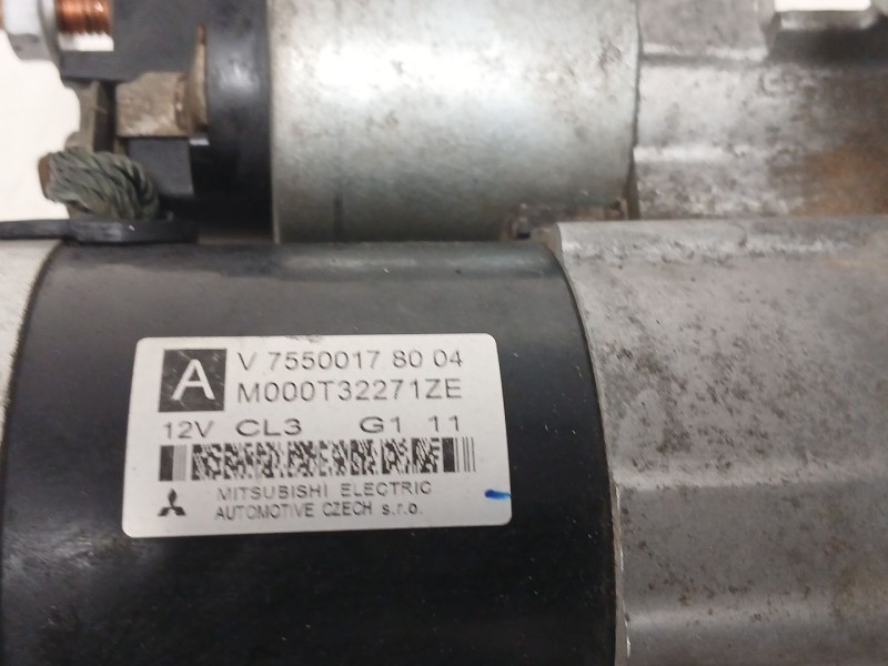 Recambio de motor arranque para peugeot 207/207+ (wa_, wc_) 1.4 16v referencia OEM IAM M000T32271ZE CL3 V75500178004