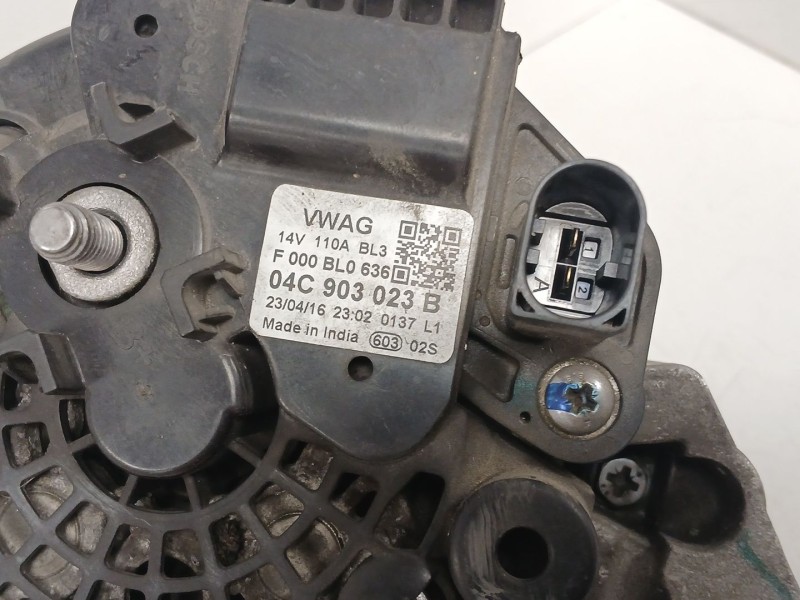 Recambio de alternador para volkswagen up! (121, 122, bl1, bl2, bl3, 123) 1.0 referencia OEM IAM 04C903023B  