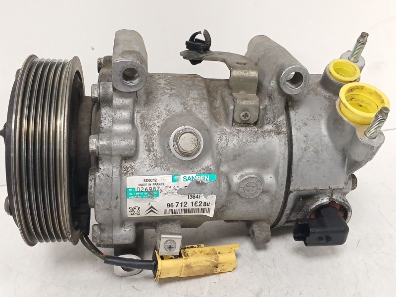 Recambio de compresor aire acondicionado para peugeot 207/207+ (wa_, wc_) 1.4 16v referencia OEM IAM 9671216280  