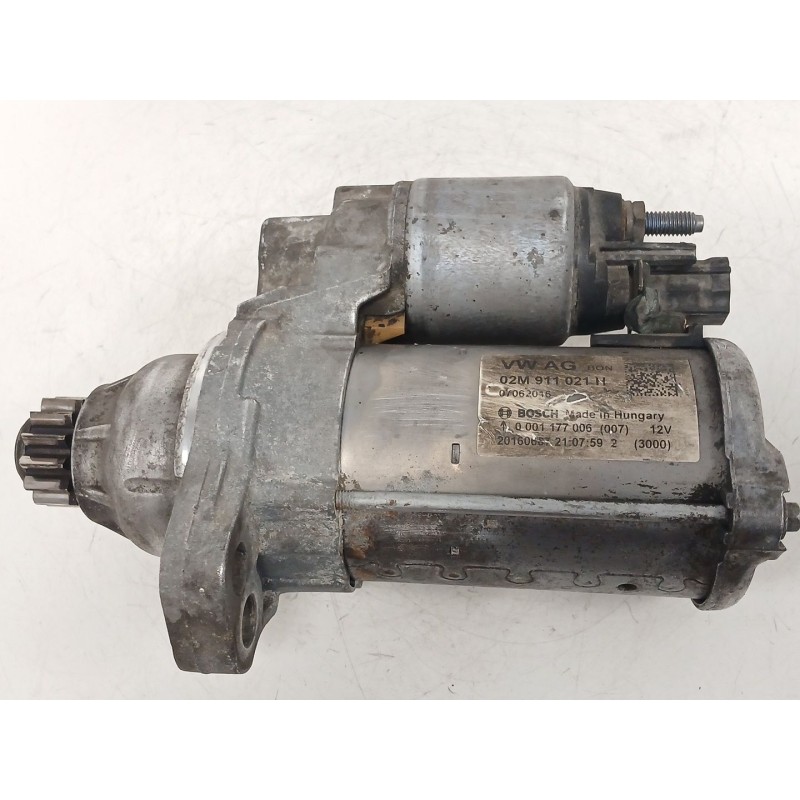Recambio de motor arranque para volkswagen up! (121, 122, bl1, bl2, bl3, 123) 1.0 referencia OEM IAM 02M911021H  