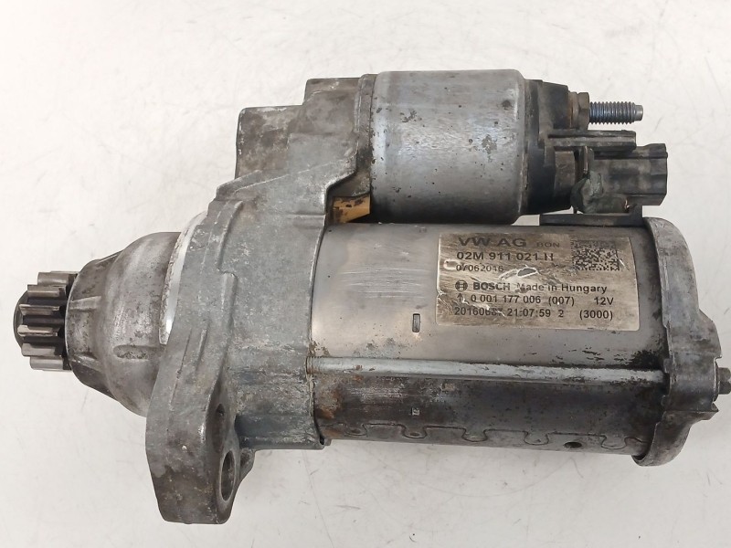 Recambio de motor arranque para volkswagen up! (121, 122, bl1, bl2, bl3, 123) 1.0 referencia OEM IAM 02M911021H  