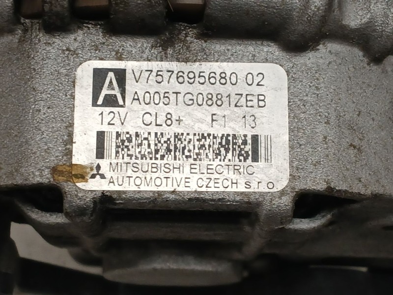 Recambio de alternador para peugeot 207/207+ (wa_, wc_) 1.4 16v referencia OEM IAM A005TG0881ZEB V757695680 