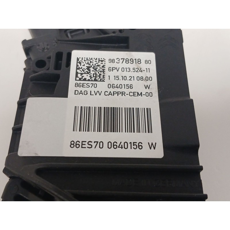 Recambio de pedal acelerador para peugeot 208 ii (ub_, up_, uw_, uj_) 1.2 puretech 100 referencia OEM IAM 9837891880  