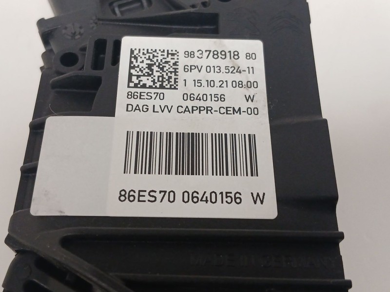 Recambio de pedal acelerador para peugeot 208 ii (ub_, up_, uw_, uj_) 1.2 puretech 100 referencia OEM IAM 9837891880  