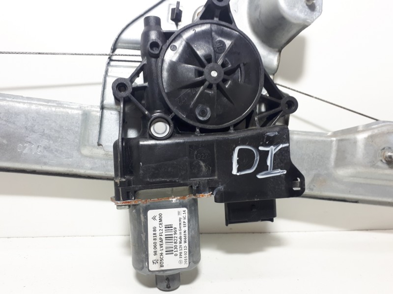 Recambio de elevalunas delantero izquierdo para peugeot 2008 (--.2013) active referencia OEM IAM 9806081880 0130822969 