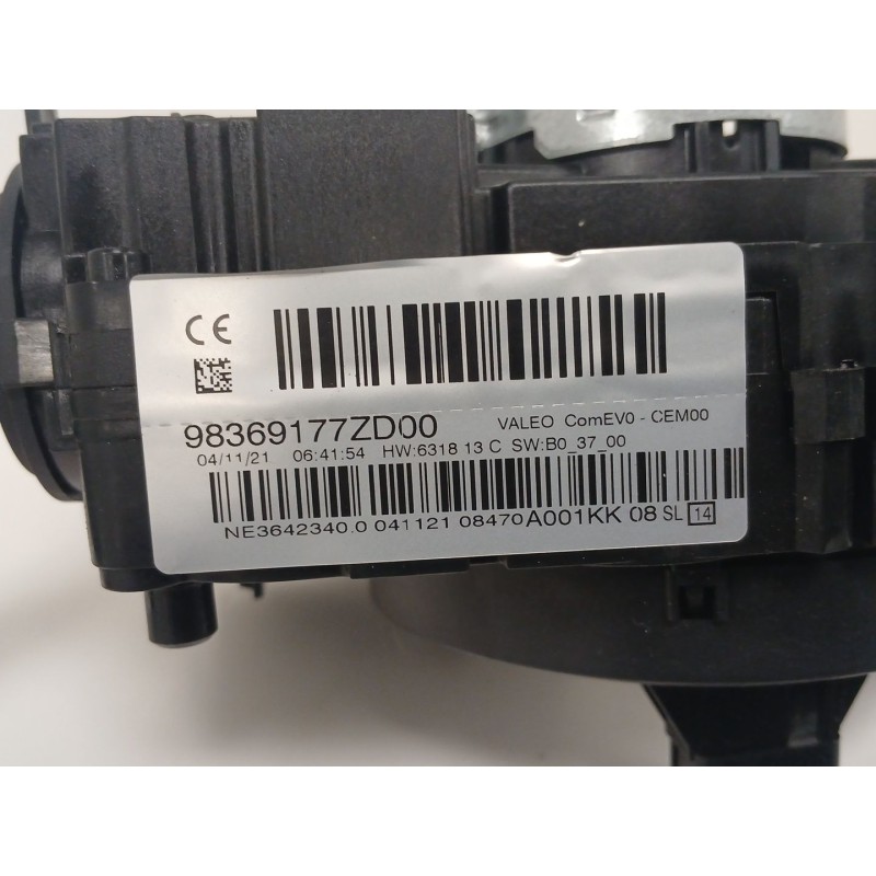 Recambio de mando luces para peugeot 208 ii (ub_, up_, uw_, uj_) 1.2 puretech 100 referencia OEM IAM 98369177ZD  
