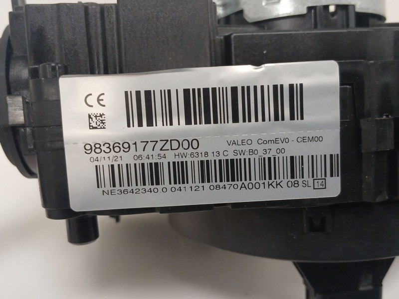 Recambio de mando luces para peugeot 208 ii (ub_, up_, uw_, uj_) 1.2 puretech 100 referencia OEM IAM 98369177ZD  