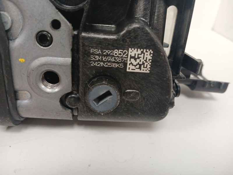 Recambio de cerradura puerta trasera derecha para peugeot 208 ii (ub_, up_, uw_, uj_) 1.2 puretech 100 referencia OEM IAM   