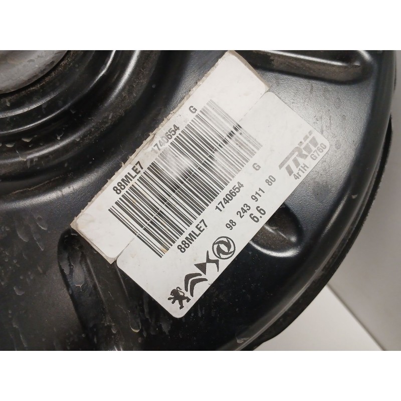 Recambio de servofreno para peugeot 208 ii (ub_, up_, uw_, uj_) 1.2 puretech 100 referencia OEM IAM 9824391180  