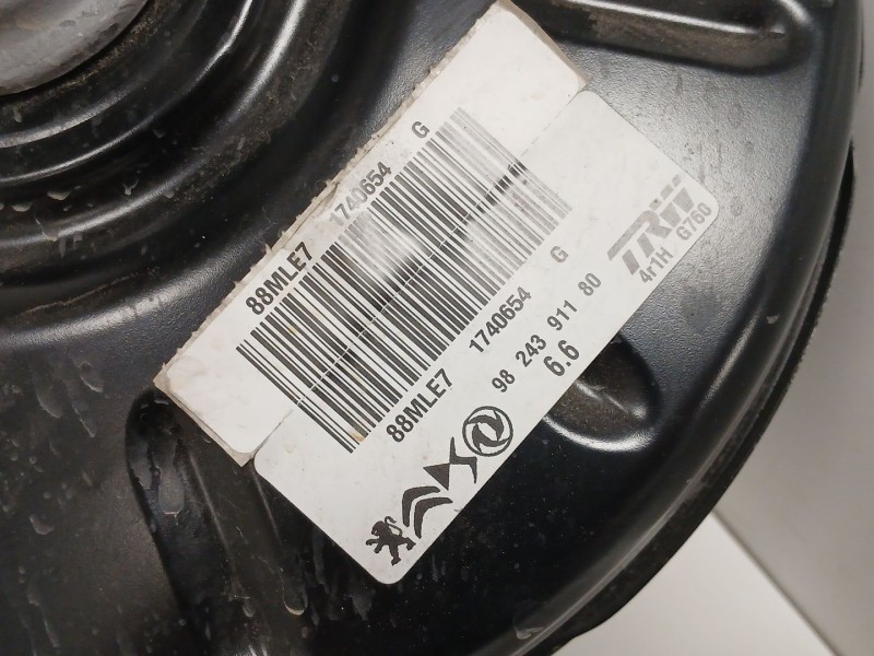Recambio de servofreno para peugeot 208 ii (ub_, up_, uw_, uj_) 1.2 puretech 100 referencia OEM IAM 9824391180  