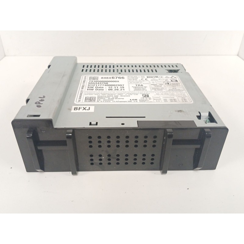 Recambio de modulo electronico para opel astra k (b16) 1.2 turbo (68) referencia OEM IAM 84846766  