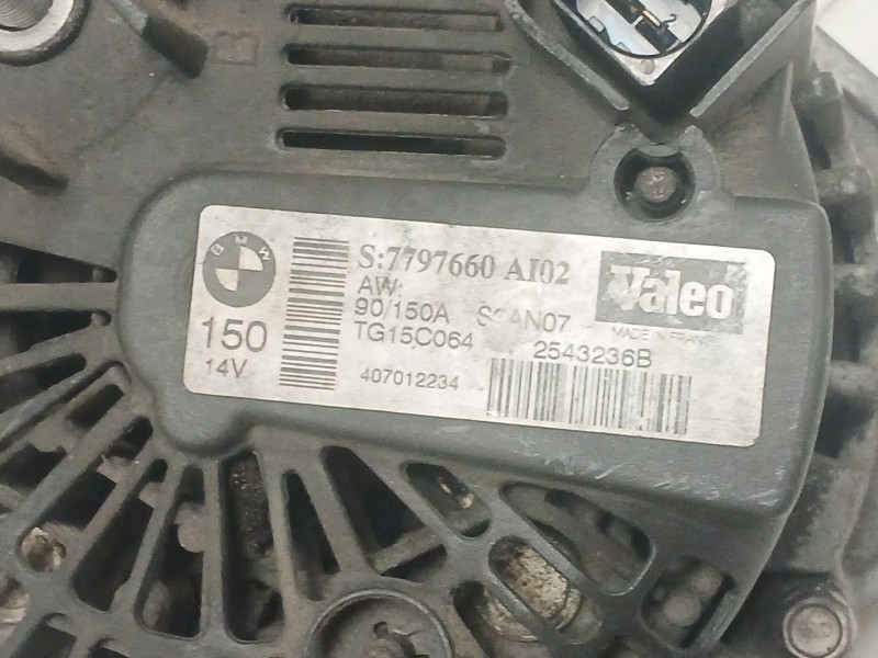 Recambio de alternador para bmw x3 (e83) 2.0 d referencia OEM IAM 7797660 TG15C064 TG15C064